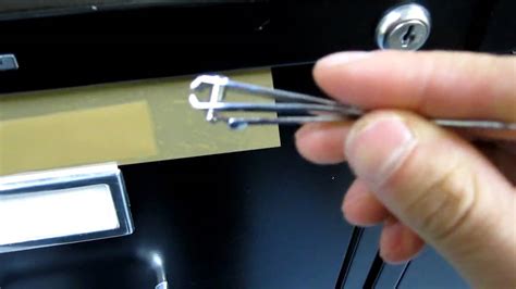 steel age file cabinet key|filing cabinet lock pick tool.